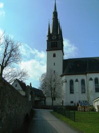 Pfarrkirche von Villmar, Ferienhaus im Lahntal, NaturaVita Villmar